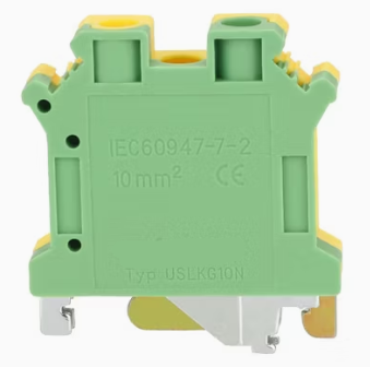 Rail Mounting Connector 10 mm Y/G Rail Mounting Connector 10 mm Y/G