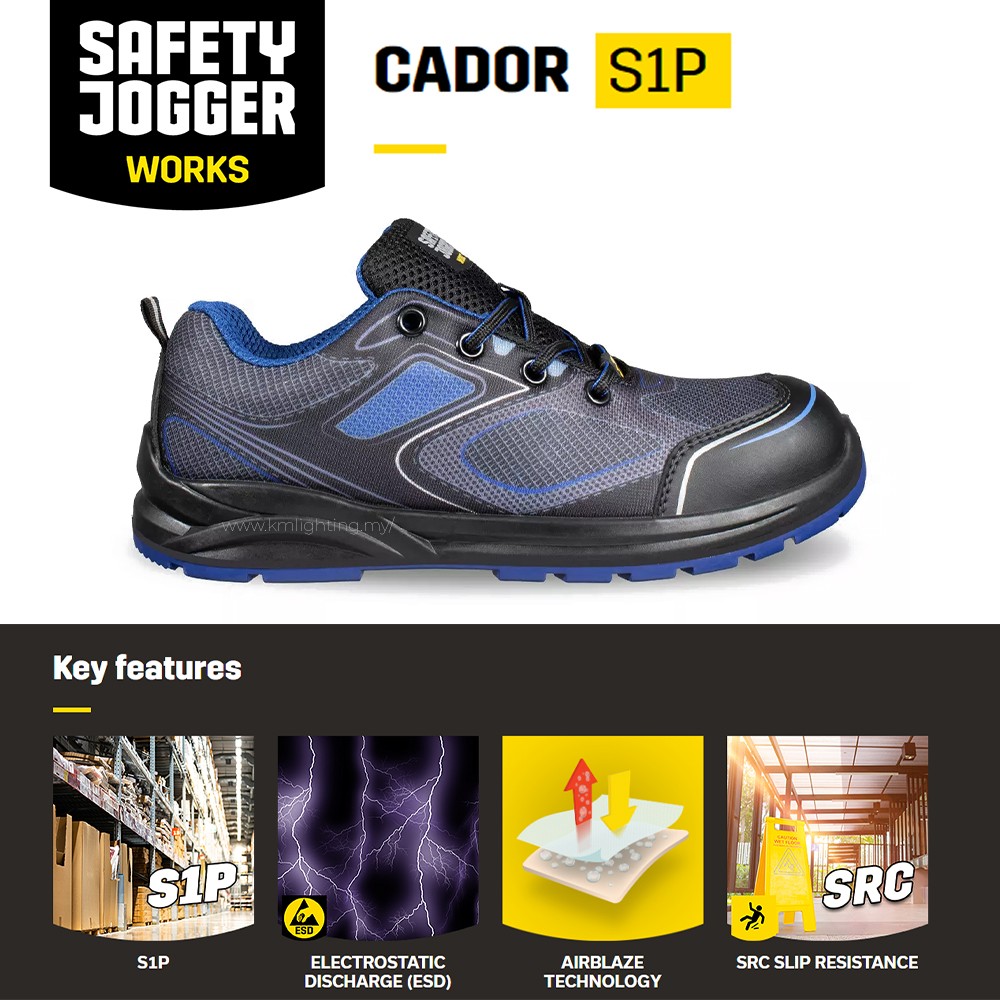 Safety Jogger Cador Blue - Safety shoes - Size 40 Safety Jogger Cador Blue - Safety shoes - Size 40